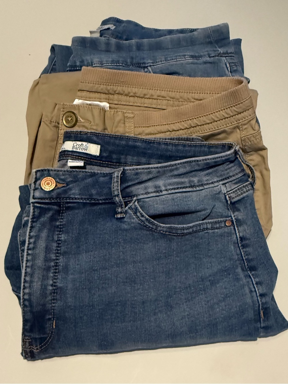 Croft & Barrow Women's size 14 Bundle 3- pairs of Capris